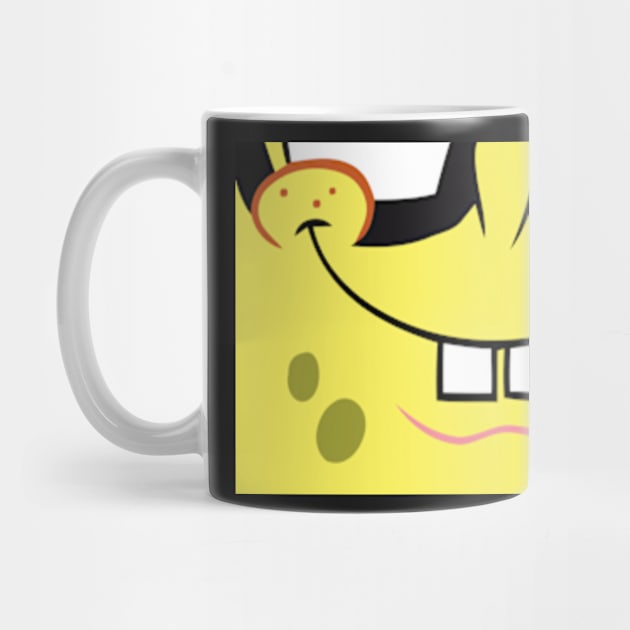 Spongebob Mouth Mask, Vector, Artwork Design by xcsdesign